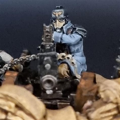 Death Korps of Krieg Heavy Weapons team holding the line! : r/Warhammer40k