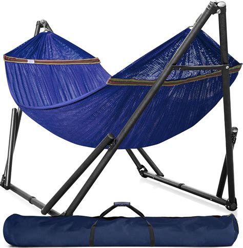 Tranquillo Double Hammock with Stand Included for 2 Persons/Foldable ...