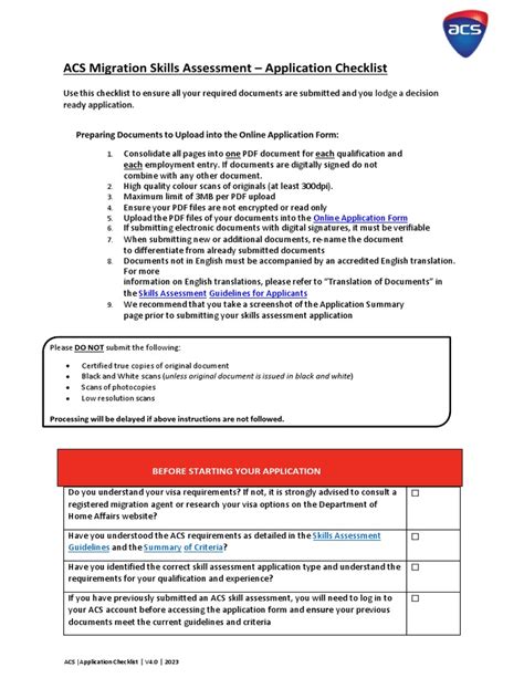 Application Form Checklist Example 的图像结果