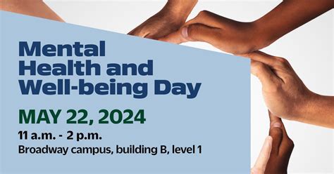 VCC Mental Health and Wellbeing Day, 1155 East Broadway & 250 West ...