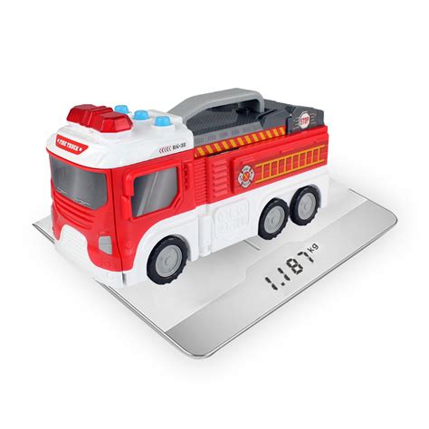 儿童大号消防工程警车益智玩具灯光音乐变形场景停车场轨道模型Q-阿里巴巴