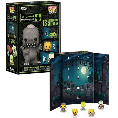 Funko Simpsons Advent Calendar: 13 Day Spooky Countdown - RetroFestive.ca