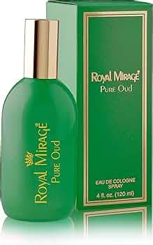 Royal Mirage Eau De Cologne Pure Oud Perfume Spray For Men 120ml ...