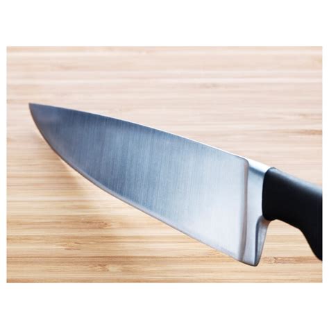 VÖRDA cook's knife, black, 20 cm (8") - IKEA