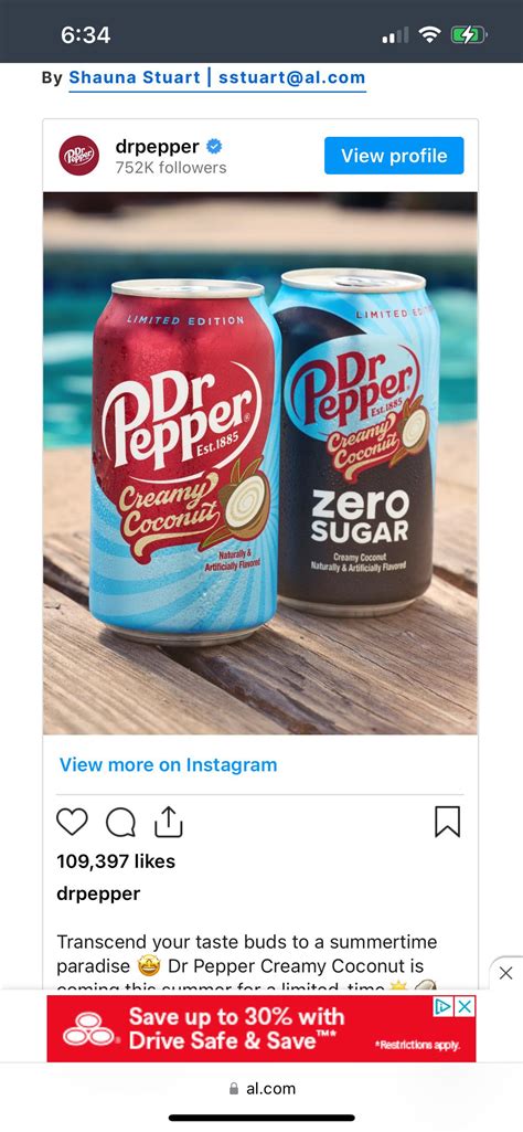 Coconut Dr. Pepper : r/tulsa