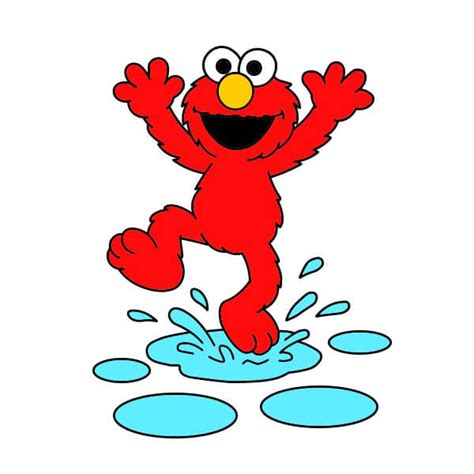 Elmo Drawing Tutorial 的图像结果