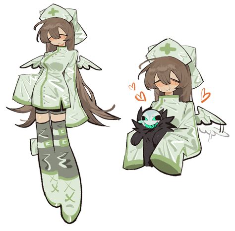 Safebooru - 1girl angel wings black shorts black thighhighs blush boots ...