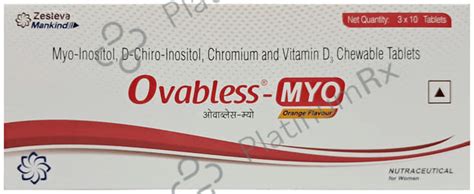 Ovabless Myo Orange Tablet 10s: View Uses, Side Effects, Price and ...