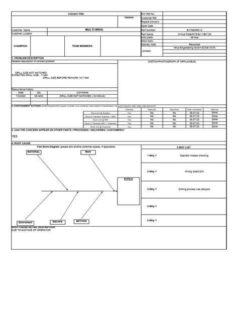 Image result for 8D Report Explained