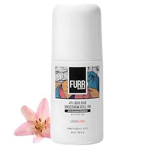 Buy FURR 4% AHA BHA Underarm Roll On with Kojic Acid | Lush Flora ...