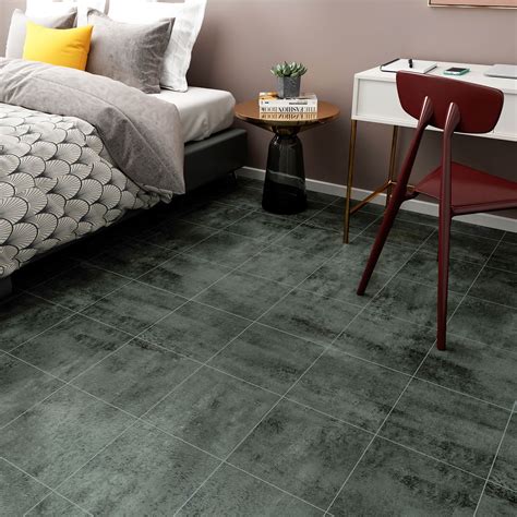 Dark Grey Vinyl Flooring