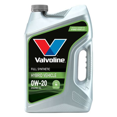 Hybrid Vehicle 0W-20 Full Synthetic Engine Oil - Valvoline™ Global ...
