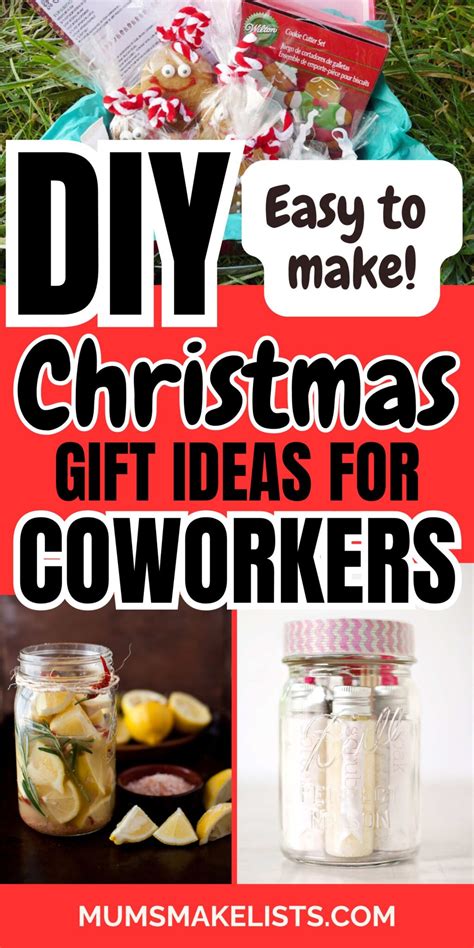 49 Easy To Make dIY christmas gifts for coworkers They Will Love
