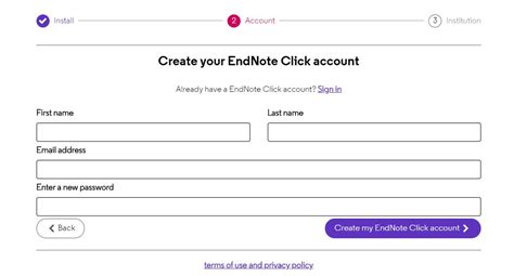 Image result for EndNote Click Account Basics