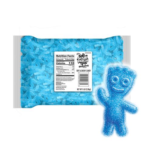 Sour Patch Kids Blue Raspberry Soft And Chewy Candy 5 | Desertcart INDIA