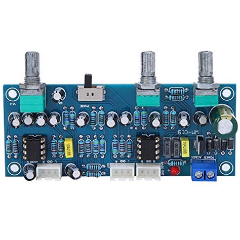 Buy Garosa Preamp Board Digital Tuning Preamp Tone Board 2.1 Channel ...