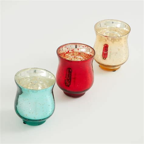 Buy Raga Set of 3 Glass Votive Holders from Home Centre at just INR 499.0