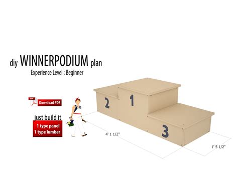 Buy DIY Winner Podium Plan, Woodworking PDF Online in India - Etsy