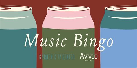 Music Bingo & Brews at Beer Garden City, Garden City Center, Cranston ...