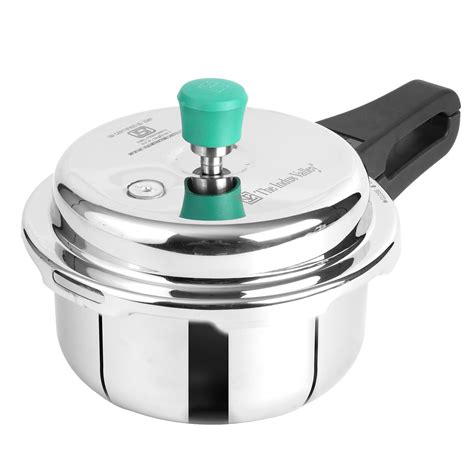 Buy The Indus Valley Triply Stainless Steel Pressure Cooker Outer Lid ...