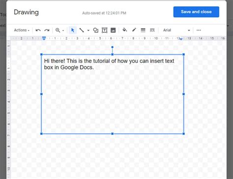 How to Make Another Text Box in Google Drive 的图像结果
