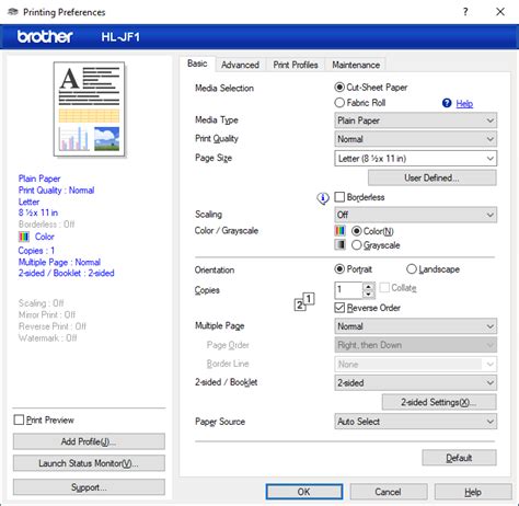 Image result for File Printer Settings