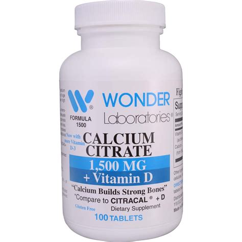 Calcium Citrate With Vitamin D