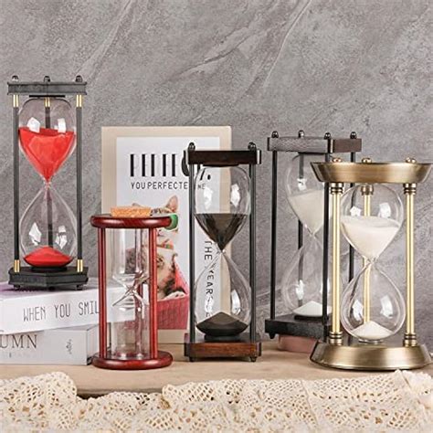 AKAKAMUNING 60 Minute Hourglass Sand Timer with Metal Frame, India | Ubuy