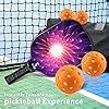 IUZIT Pickleball Balls Outdoor| Tournament and Competition Balls| 6 ...