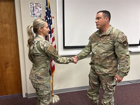 Recruiter for the Maryland Air Guard receives Master Sgt. Salvador ...