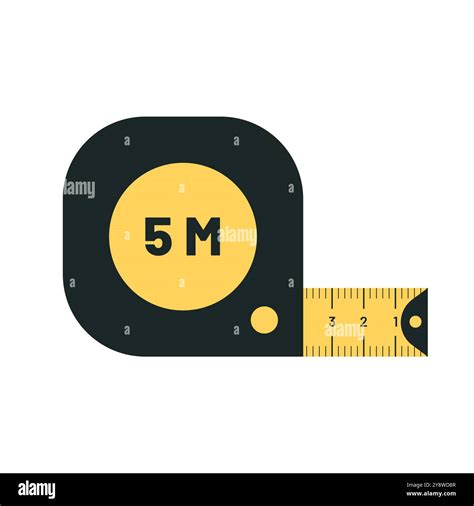 Ruler measurement illustration Cut Out Stock Images & Pictures - Alamy
