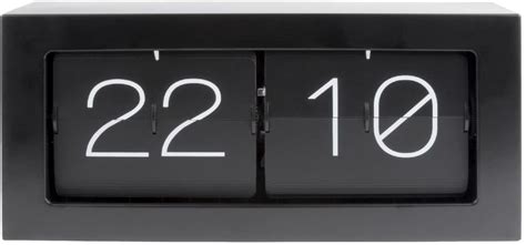 RV Mart Retro Style Flip Clock Big 37cm with Gear Box Design Desk Shelf ...