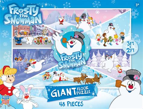 Frosty the Snowman - 48 Piece Jigsaw Puzzle by MasterPieces | Puzzle ...