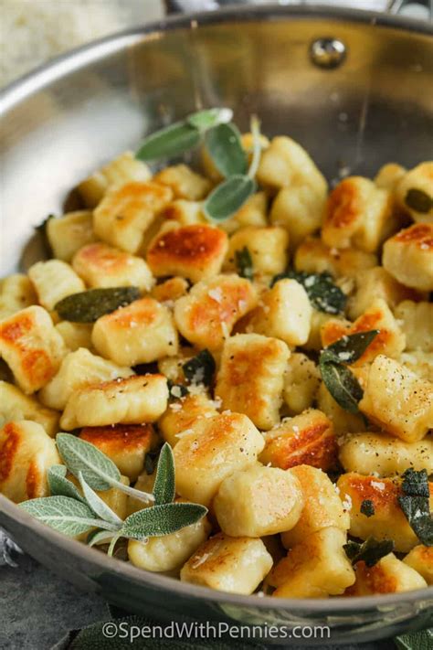 Brown Butter Sage Gnocchi