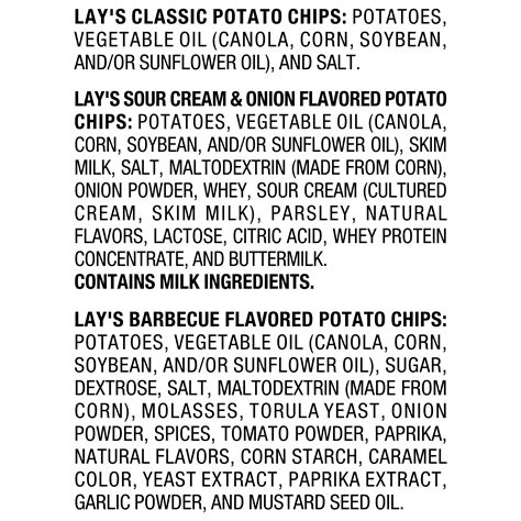 Buy Lay's Potato Chips, 3 Flavor Variety Pack, 1 oz Bags, 10 Count ...