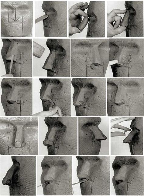 Image result for Bust Clay Tutorial