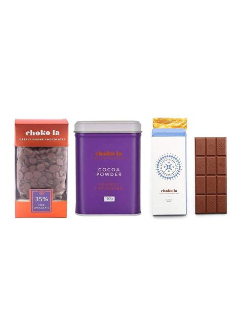 Get Chokola 35% Bite Size Milk Chocolate Chips,Cocoa Powder,Classic ...