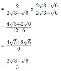 Class 9 Maths Question Answers - Number System