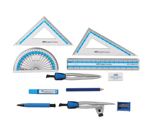 htconline.in| Faber Castell Stellar Mathematical Drawing Instrument Box