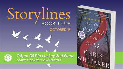 Storylines Book Club: All The Colors Of The Dark by Chris Whitaker ...