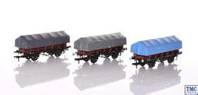 ACC1103 Accurascale OO Gauge BR Coil A/SFV Steel Wagon Tops Bauxite ...