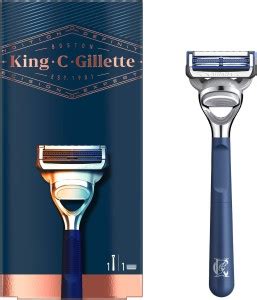 King C. Gillette Mens Neck Razor, for Sensitive Skin (Neck and Cheeks ...