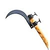 Hudioo Hand Sickle Cutter - Sharp Curved Blade for Grass, Weeds ...
