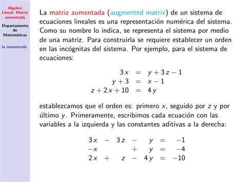 Image result for Matriz Extendida