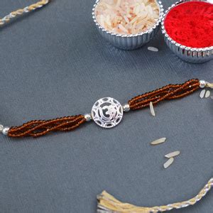 Silver Rakhi - Buy Silver Rakhi Online | Giftalove