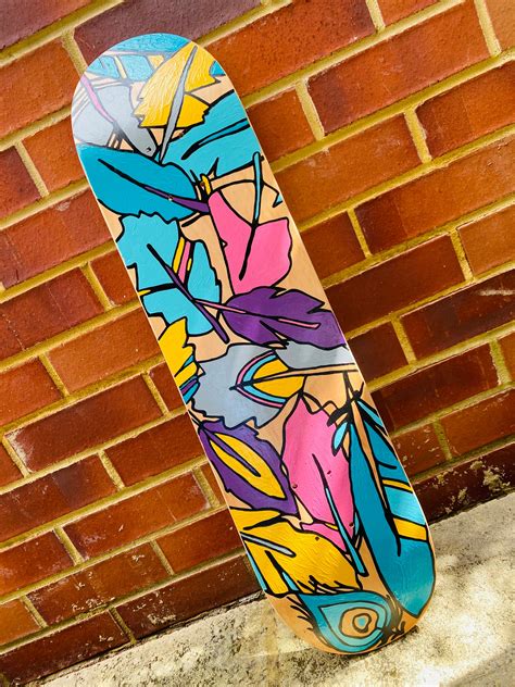 SKATEBOARD DECK Wall Art // Skateboard Bedroom Decor - Etsy