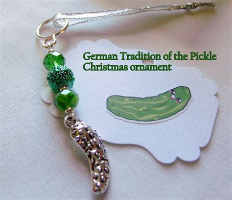 German Christmas Pickle Tradition at Timothy Venning blog