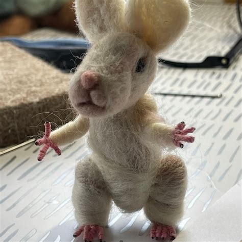 Image result for Needle Felt Mouse Tutorial