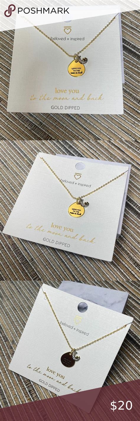 Beloved + Inspired Necklace Love You - New | Beautiful necklaces ...
