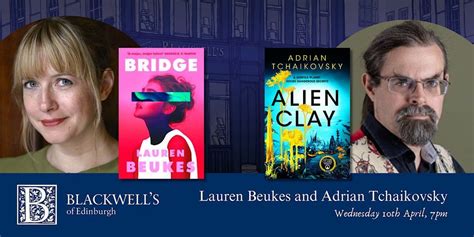 Lauren Beukes and Adrian Tchaikovsky, 41 George IV Bridge,Edinburgh,EH1 ...